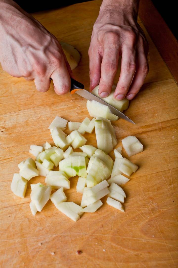 Almás pite sütés nélkül recept – 5. lépés