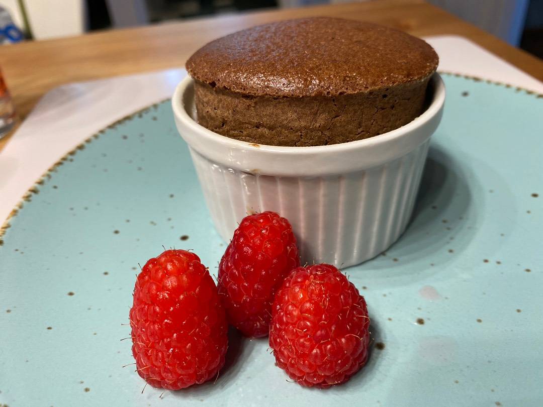 M&M's-es csokiszufflé recept – 12. lépés