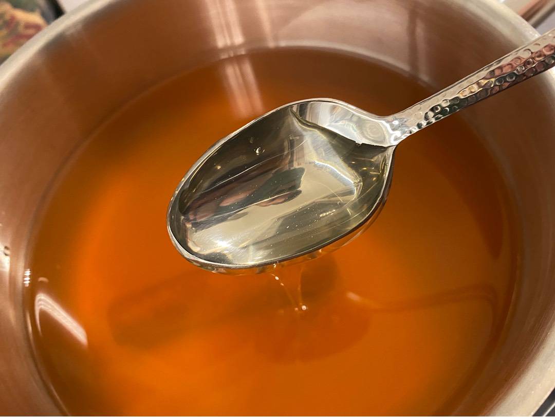 Hot Aperol recept – 4. lépés