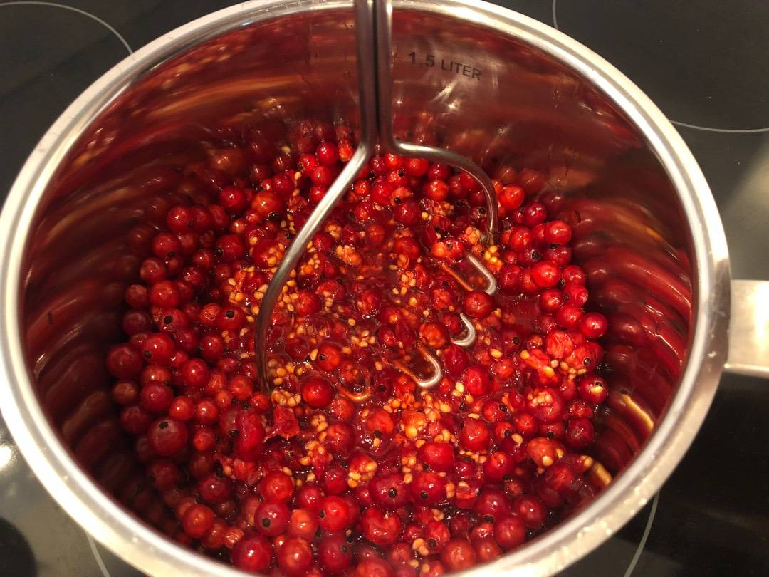 Ribizlizselé (lekvár) recept – 3. lépés