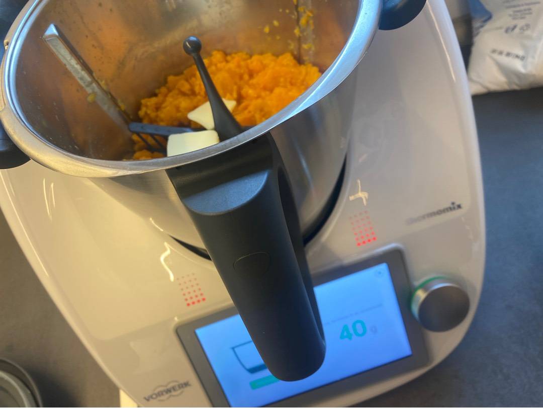 Édesburgonya püré köret Thermomixben recept – 4. lépés