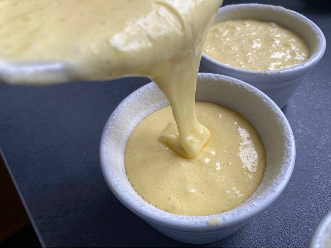Tökéletes fehércsokoládé szufflé recept – 9. lépés