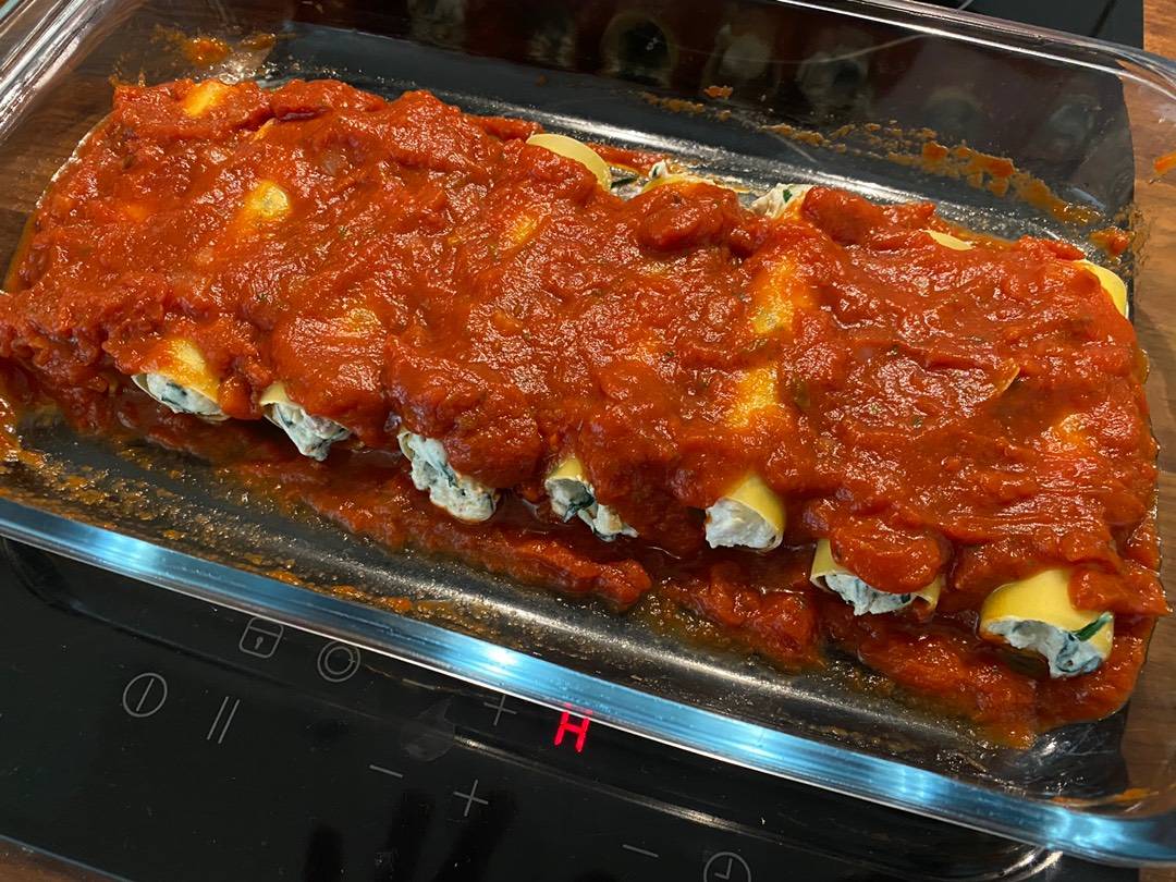 Spenótos-ricottás canelloni recept – 11. lépés