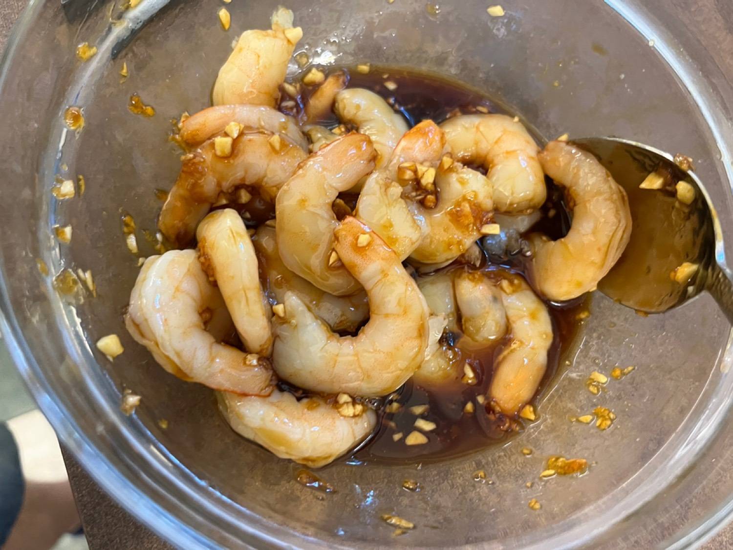 Thai mogyorós garnélás rizstál recept – 3. lépés
