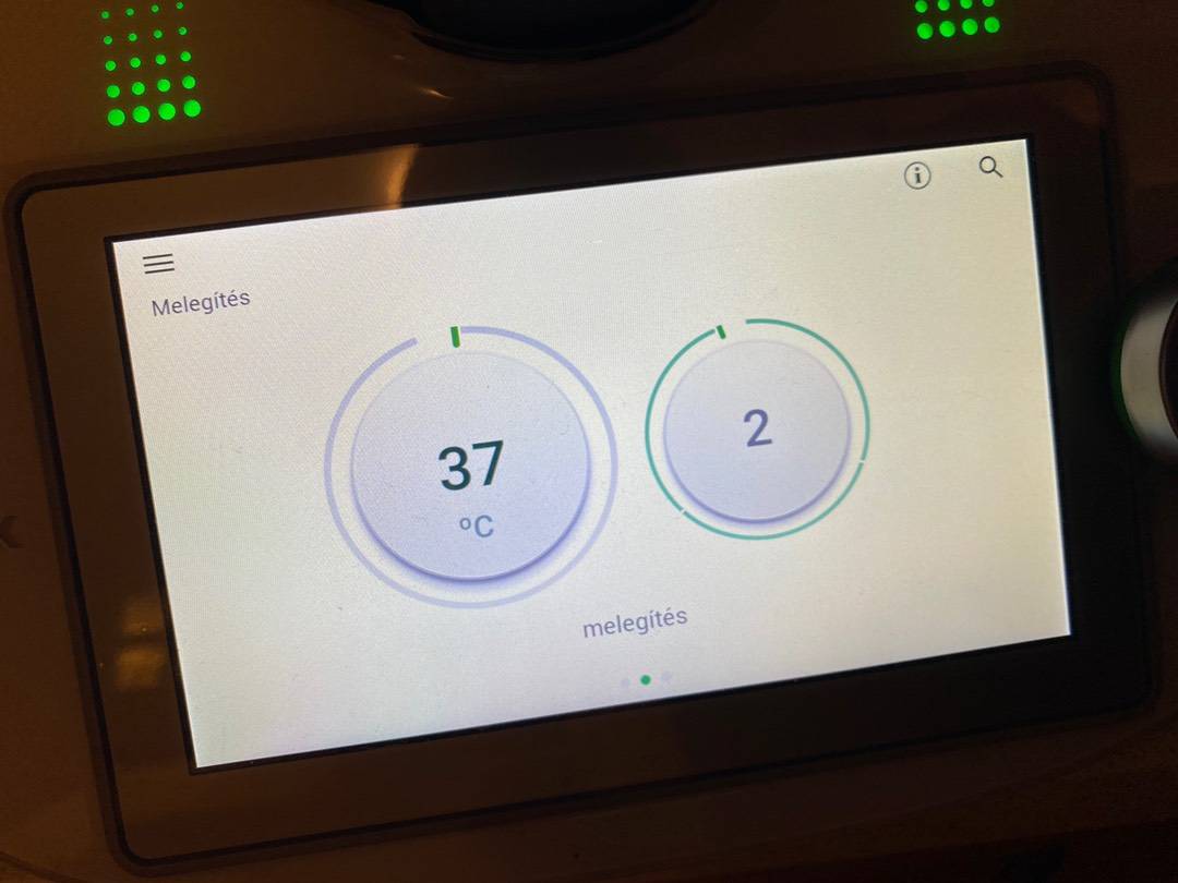Thermomix eperkrémleves recept – 5. lépés