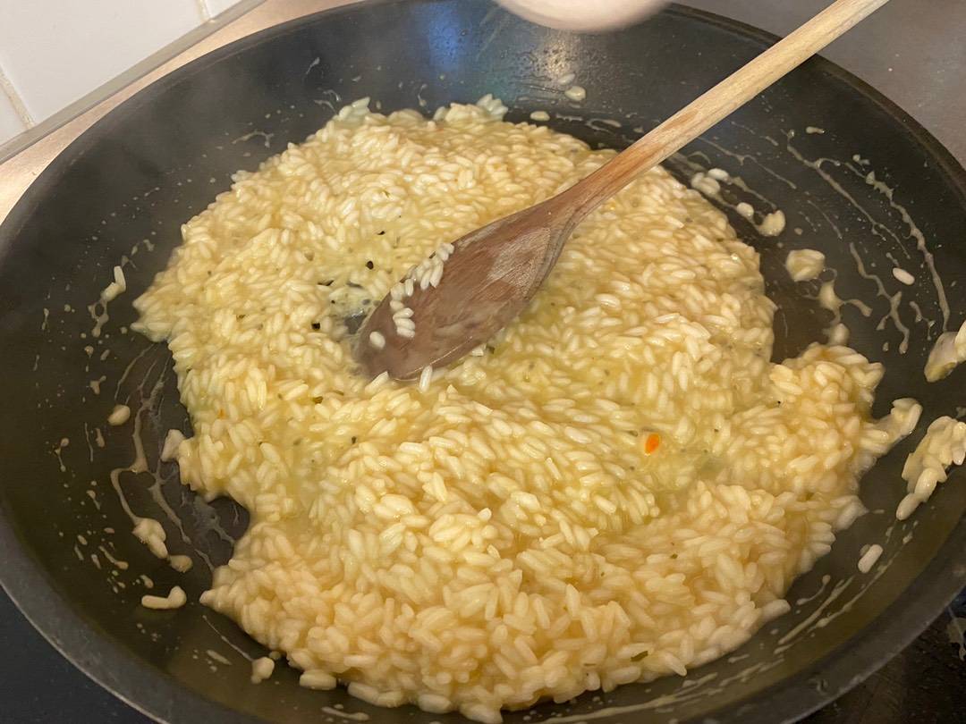 Alap rizottó recept – 5. lépés