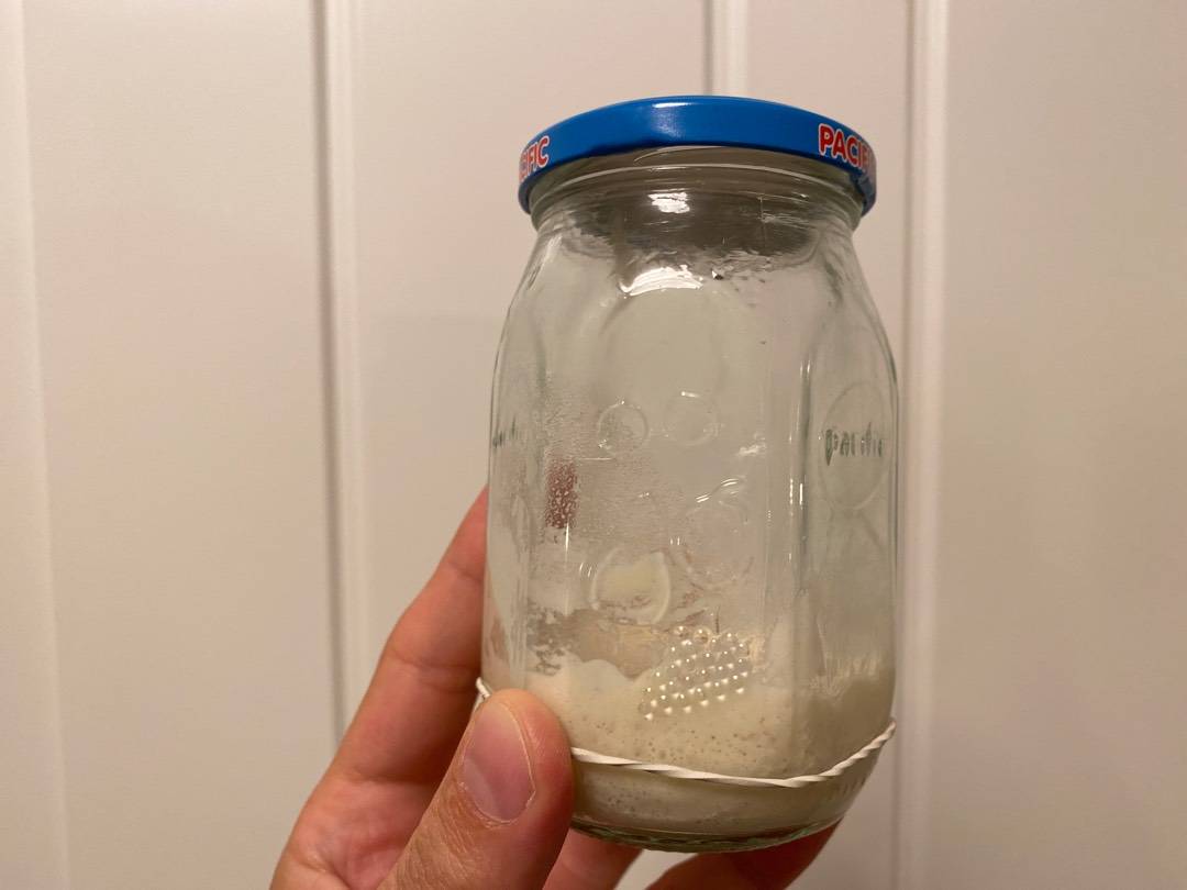 Kovászos kalács recept – 1. lépés