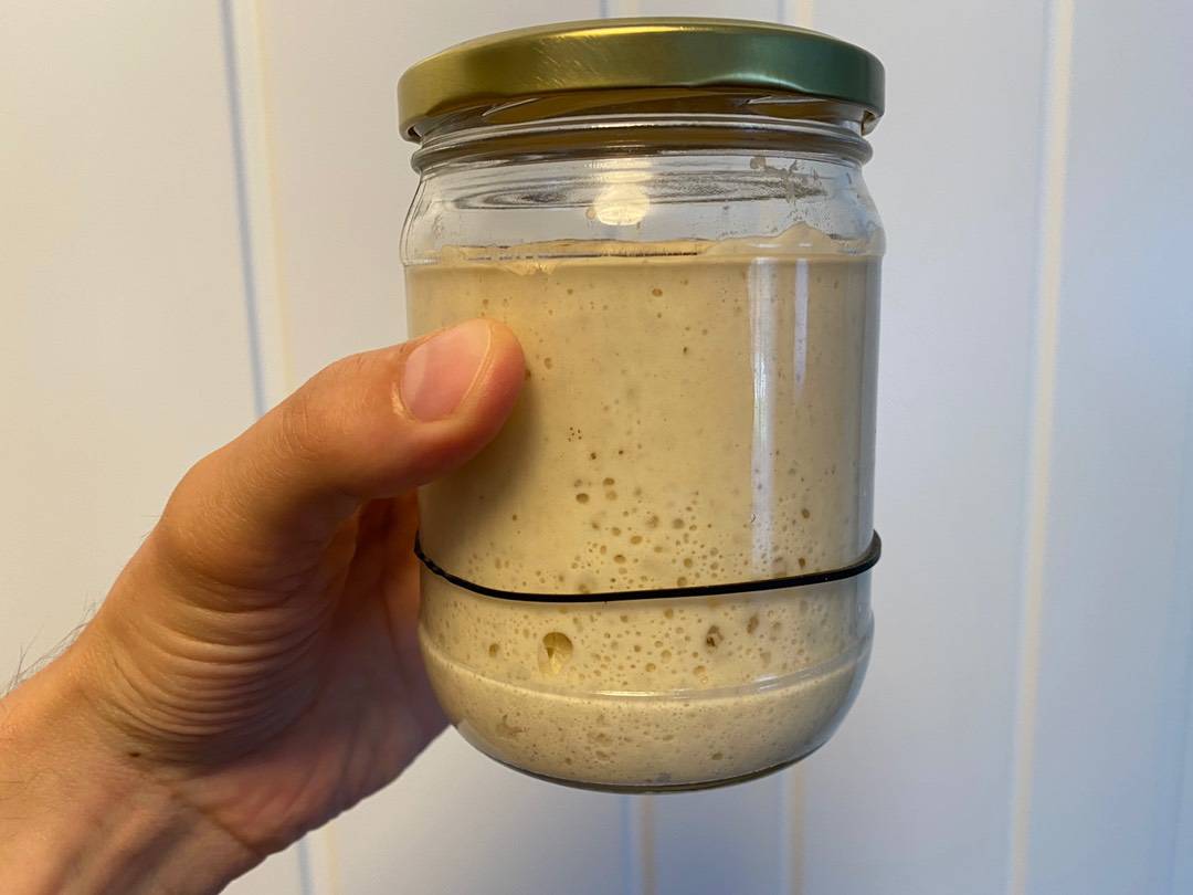 Kovászos kalács recept – 3. lépés