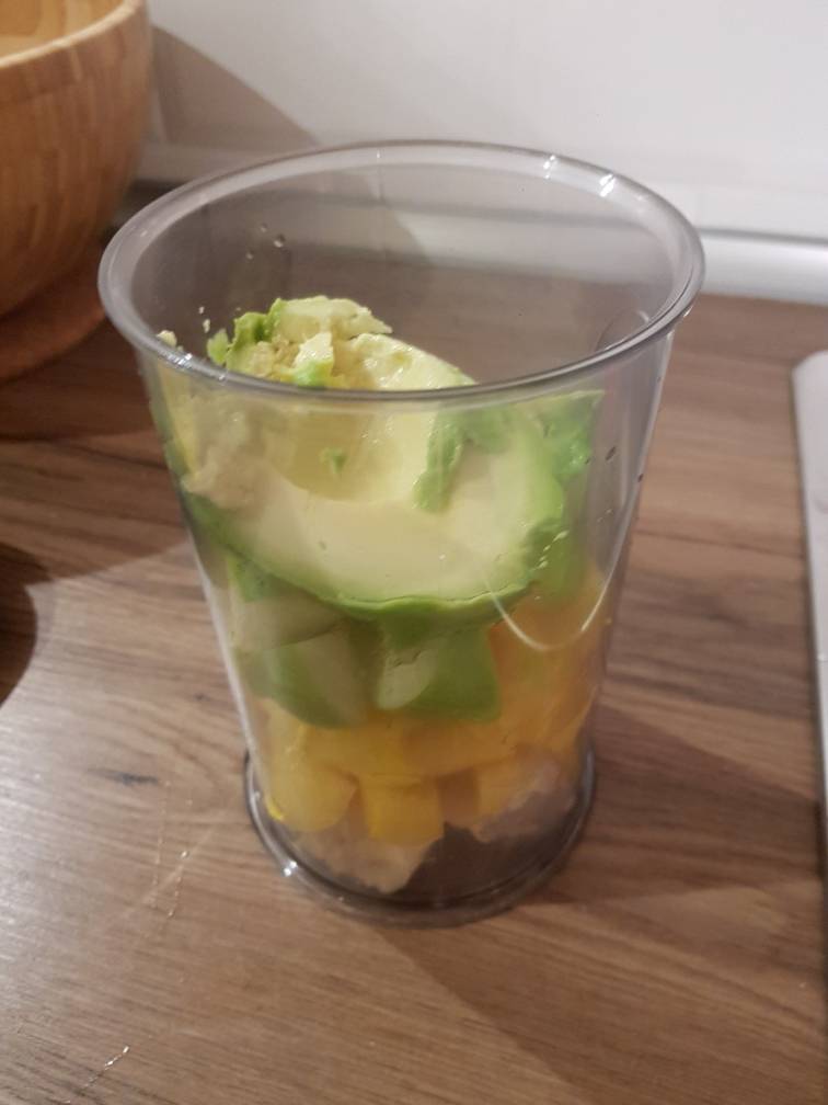 Egzotikus smoothie recept – 2. lépés