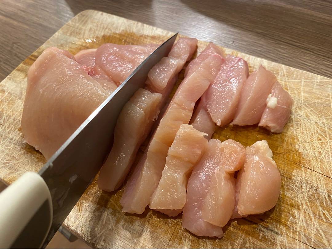 Egyszerű rizses husi csirkemellből recept – 3. lépés