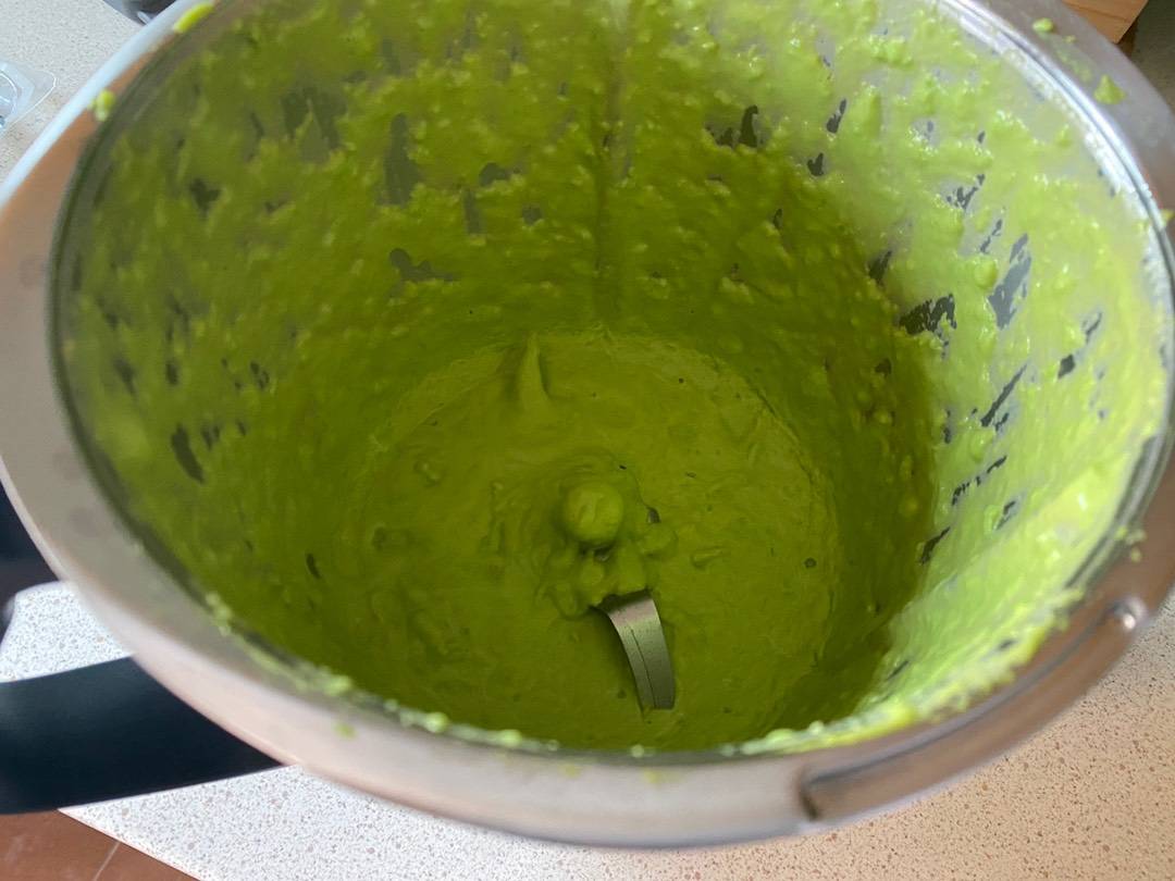 Zöldborsófözelék Thermomixben recept – 5. lépés