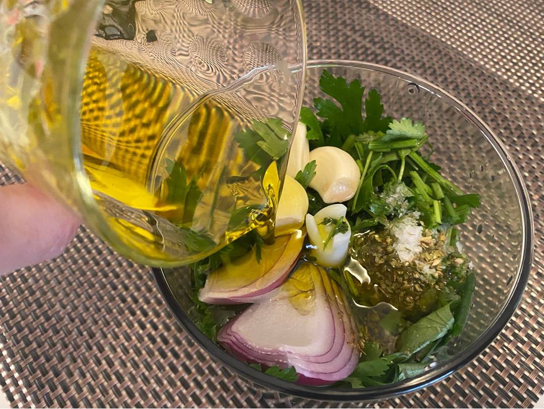 Chimichurri szósz recept – 4. lépés