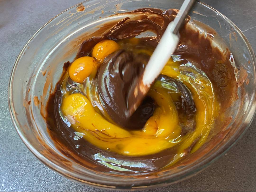 M&M's-es csokiszufflé recept – 4. lépés