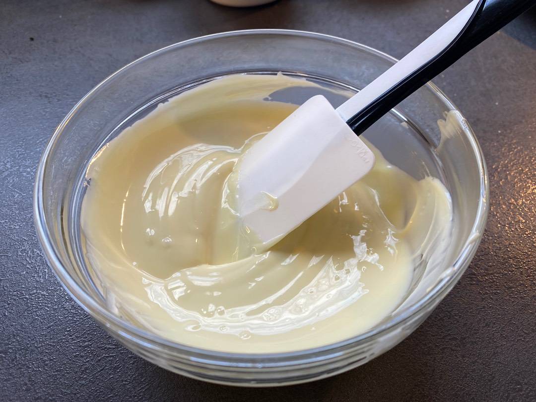 Tökéletes fehércsokoládé szufflé recept – 3. lépés