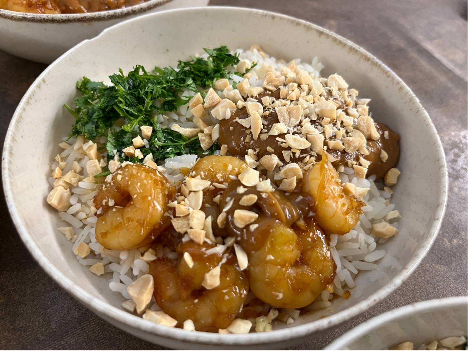 Thai mogyorós garnélás rizstál recept – 10. lépés