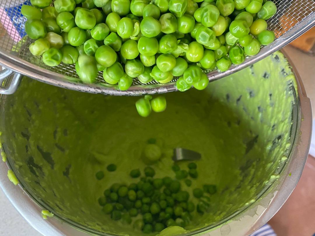 Zöldborsófözelék Thermomixben recept – 6. lépés