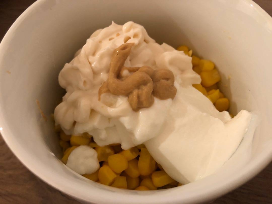 1 perces kukoricasaláta recept – 1. lépés