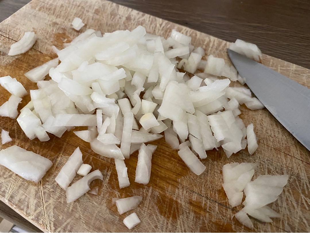 Egyszerű rizses husi csirkemellből recept – 2. lépés