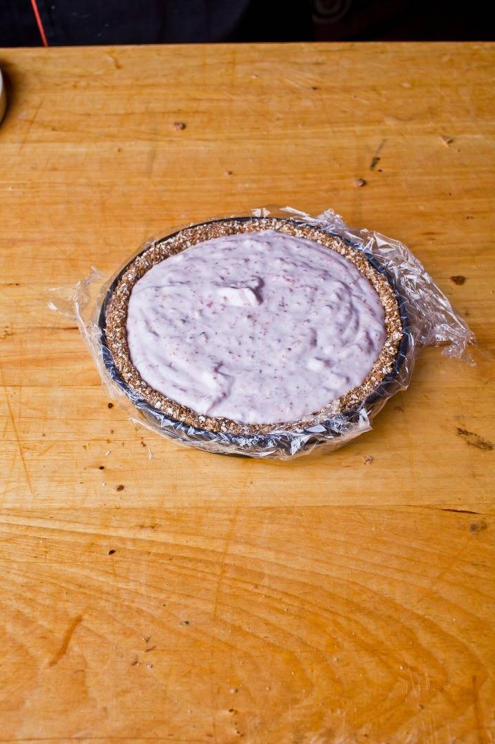 Joghurtos-fügés nyers pite recept – 7. lépés