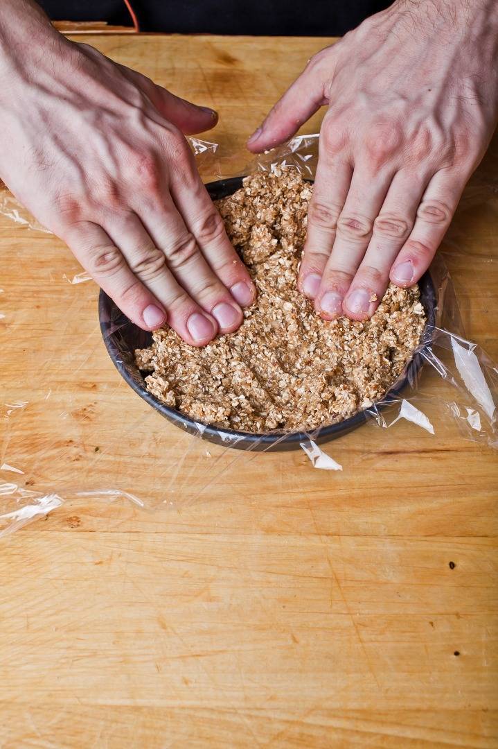 Joghurtos-fügés nyers pite recept – 5. lépés