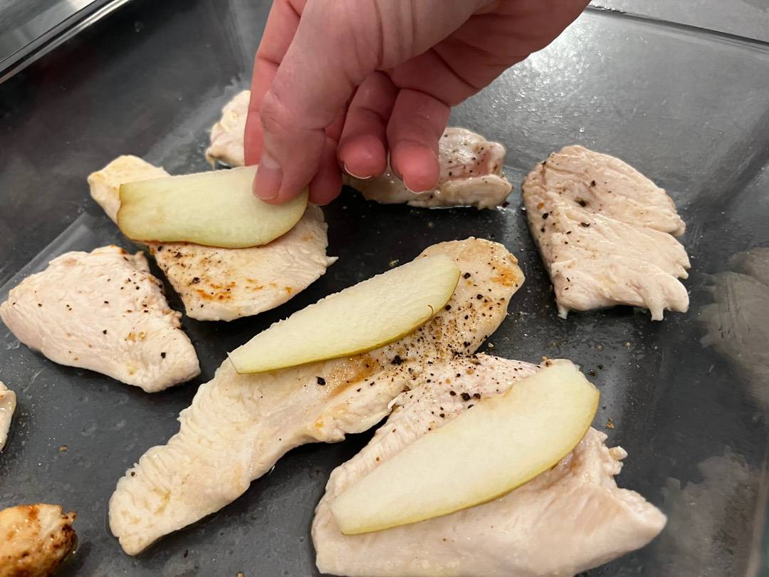 Körtés-camembertes csirkemell recept – 9. lépés
