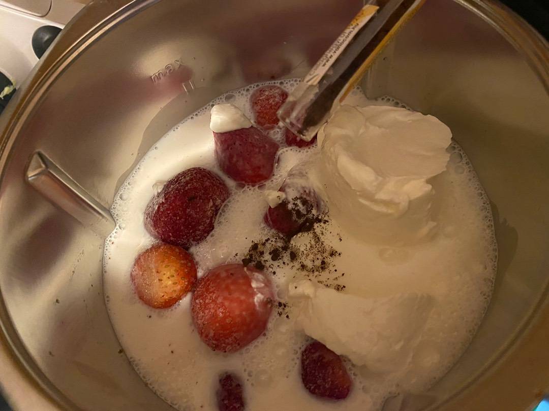 Thermomix eperkrémleves recept – 2. lépés