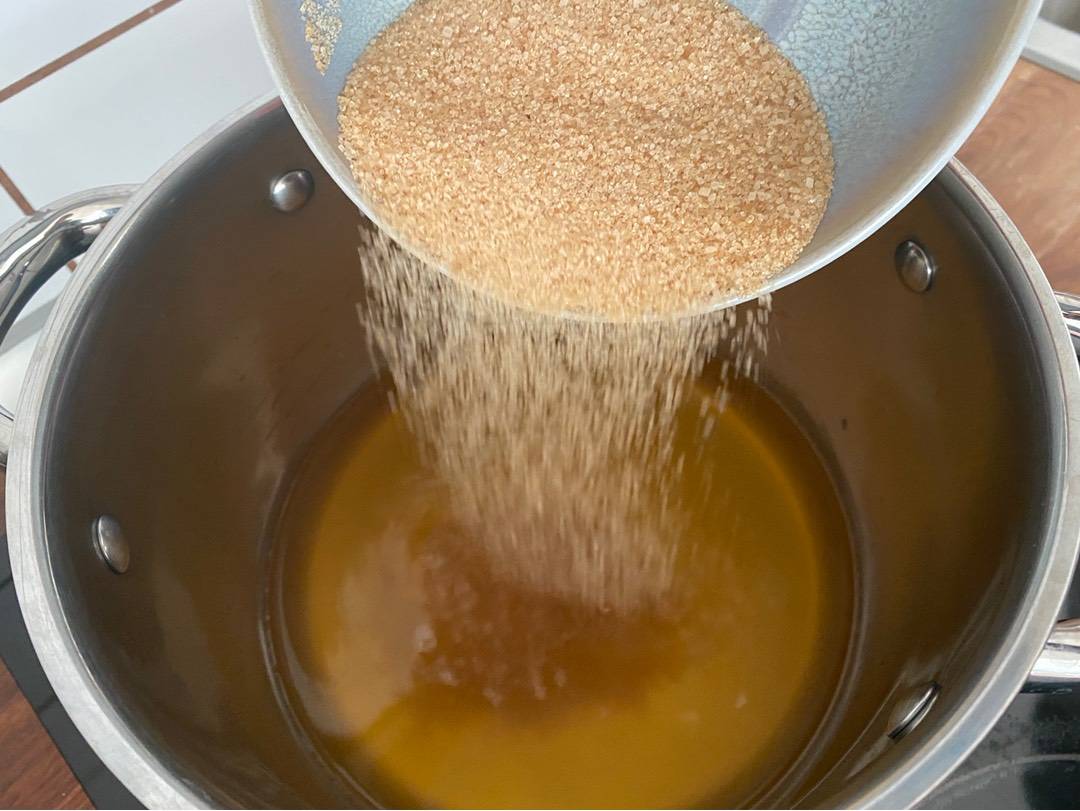 Forralt fehérbor recept – 1. lépés