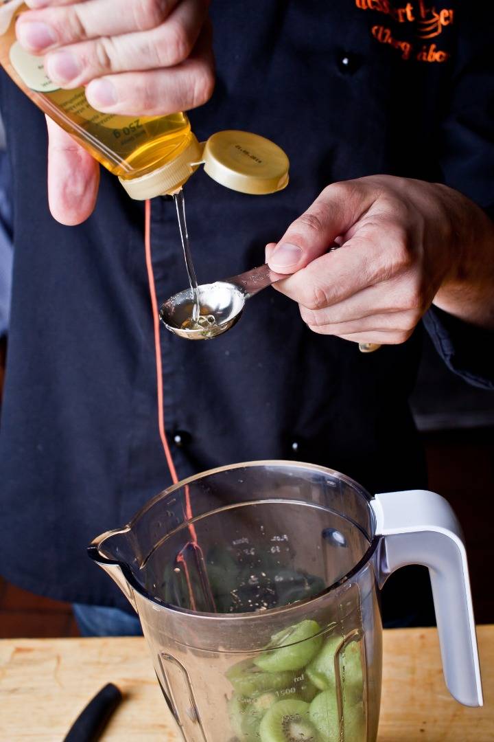 Kivi sorbet recept – 2. lépés