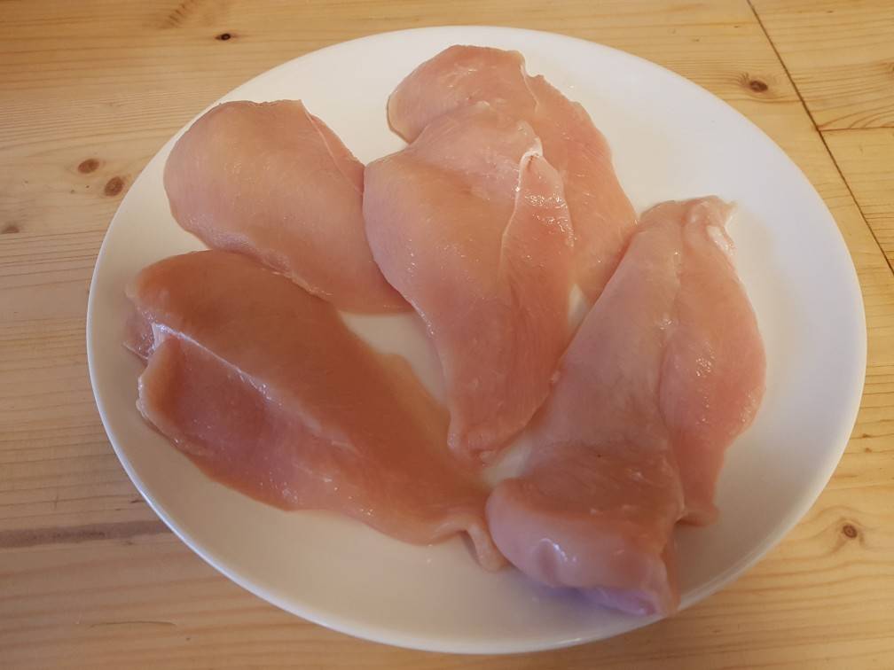 Pestós csirkemell recept – 1. lépés