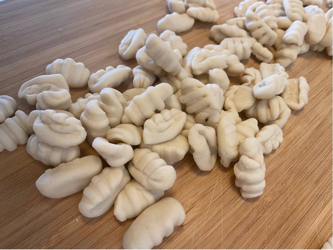 Pesztós gnocchi burgonya nélkül recept – 8. lépés