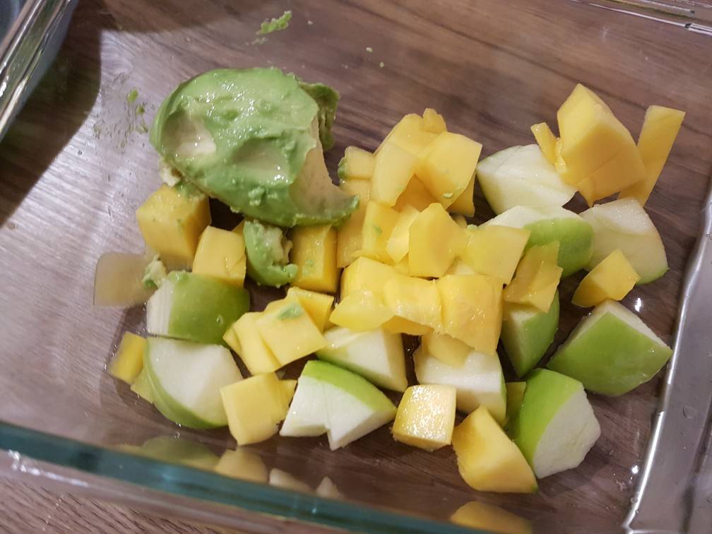 Egzotikus smoothie recept – 1. lépés