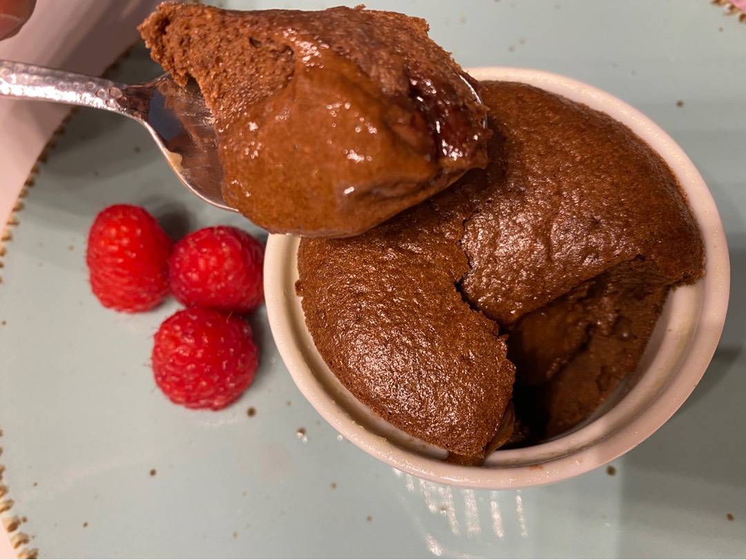 M&M's-es csokiszufflé recept – 12. lépés
