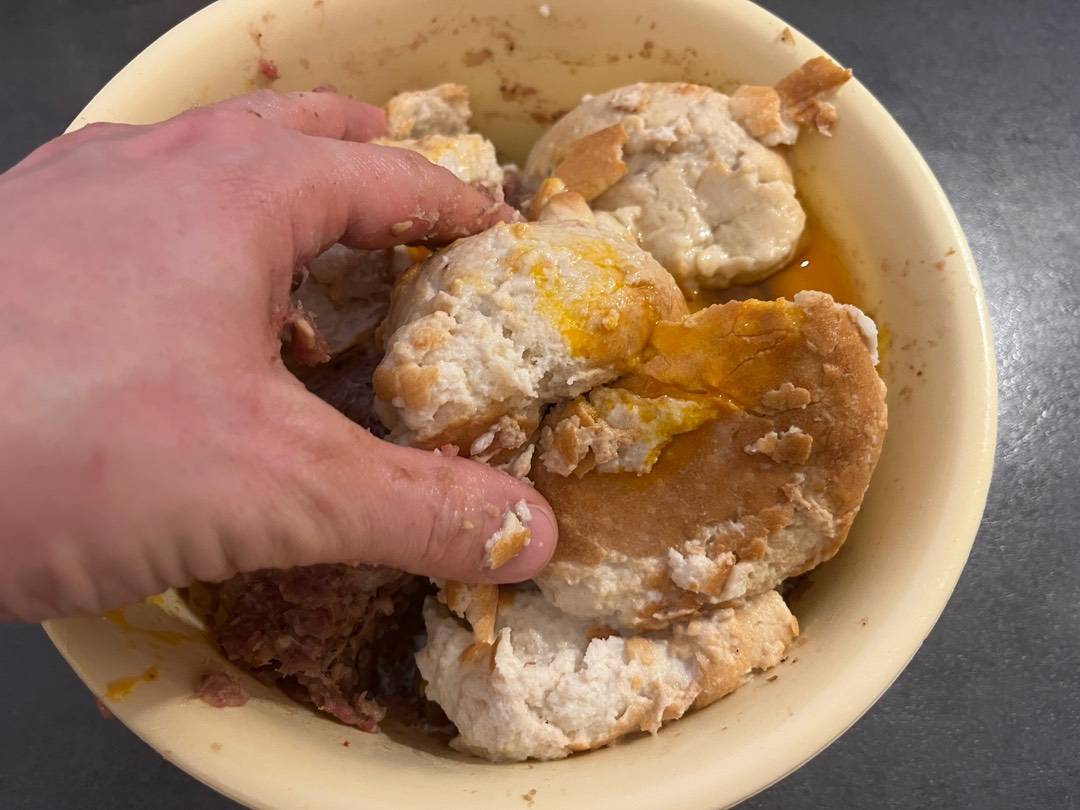 Karácsonyi egész, töltött, gesztenyés bébipulyka recept – 7. lépés