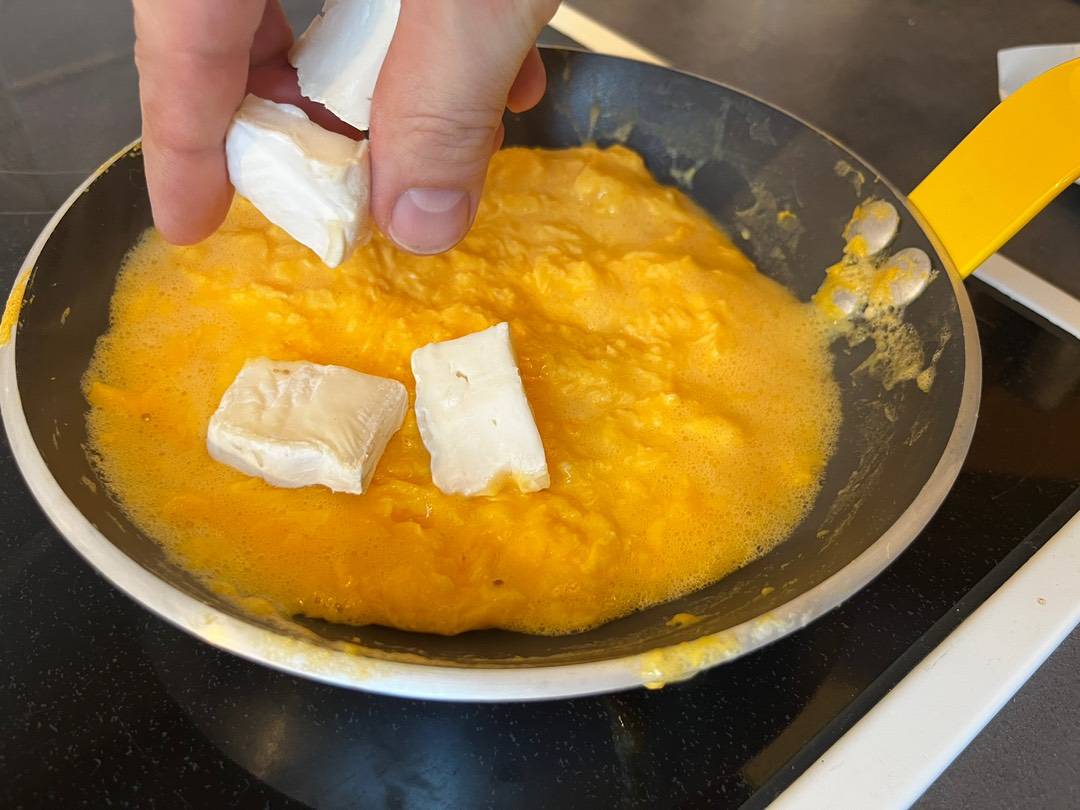 A tökéletes francia omlett recept – 5. lépés