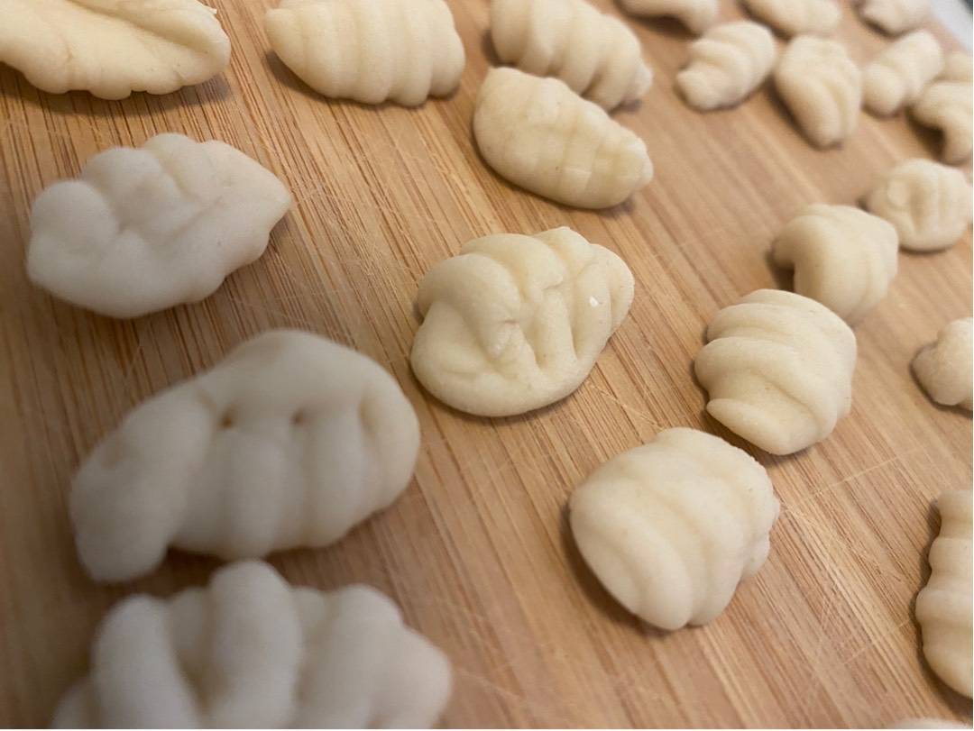 Pesztós gnocchi burgonya nélkül recept – 8. lépés