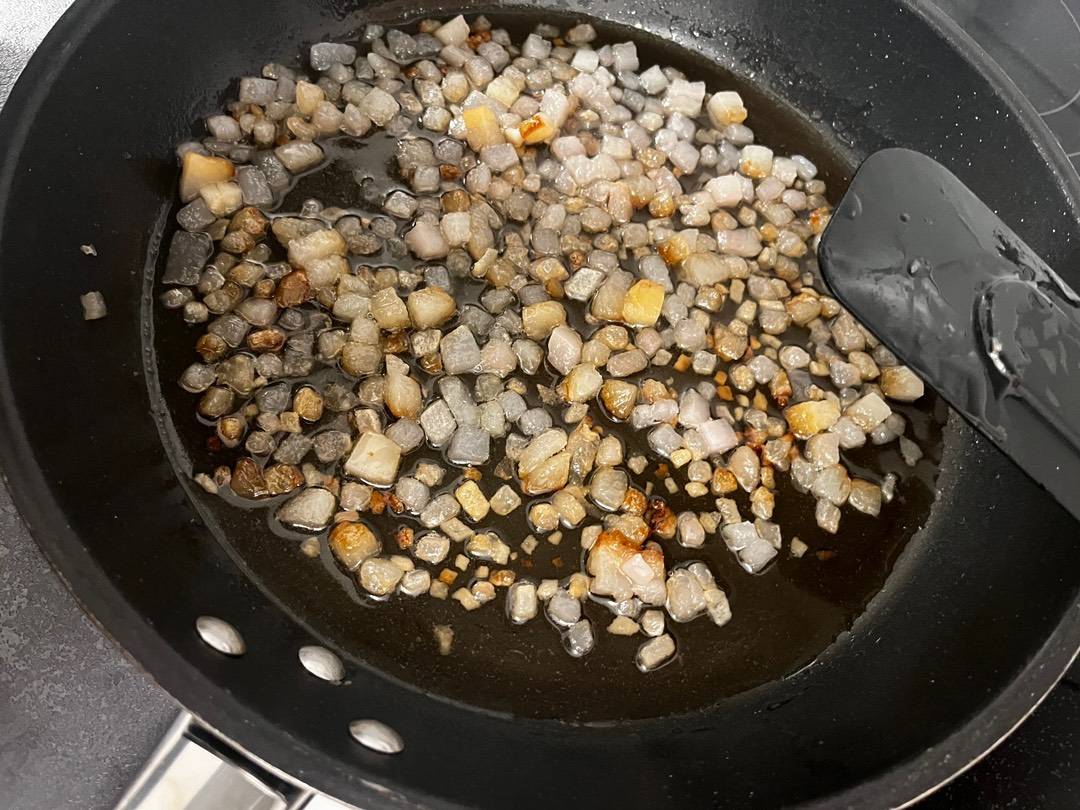 Karácsonyi egész, töltött, gesztenyés bébipulyka recept – 2. lépés