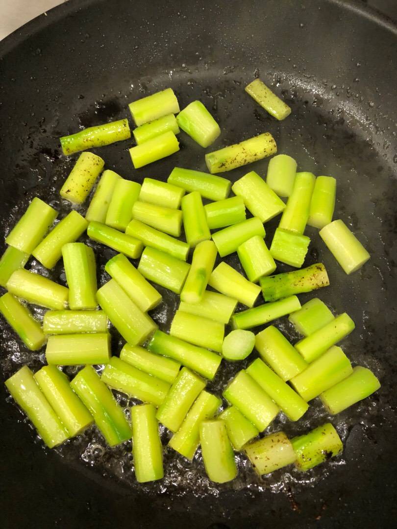 Tavaszi spárgás omlett recept – 4. lépés