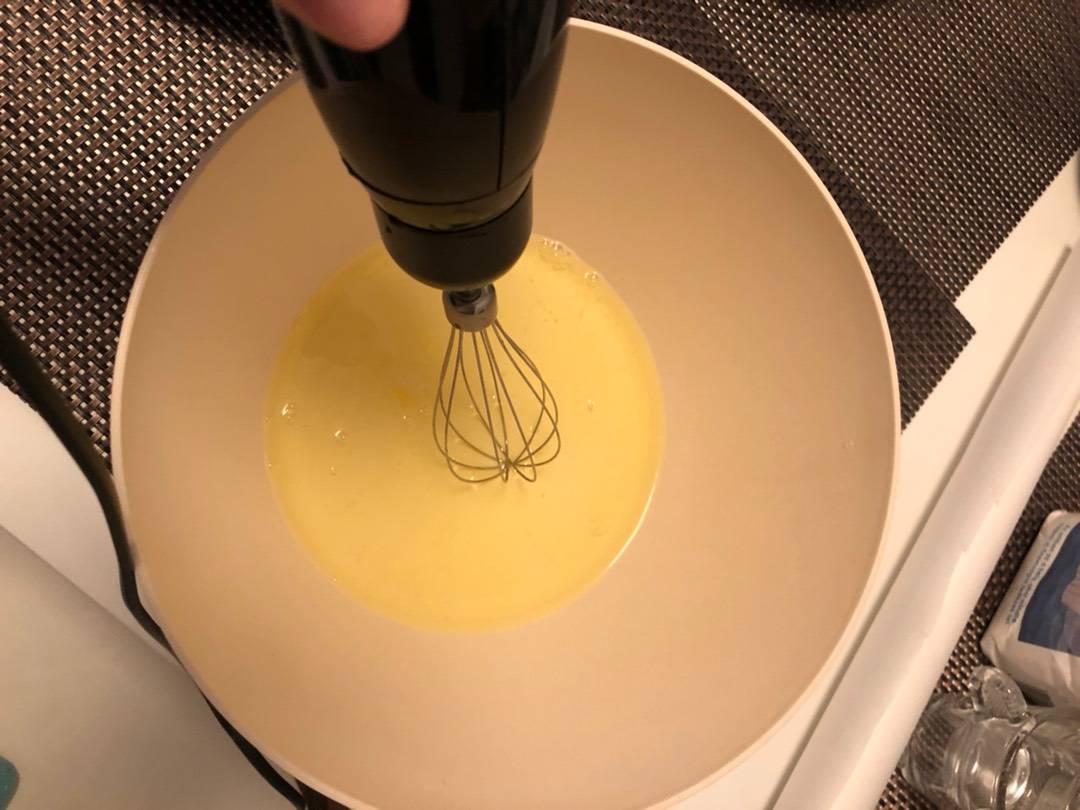 Piskóta nutellás mascarpone krémmel és málnával recept – 3. lépés