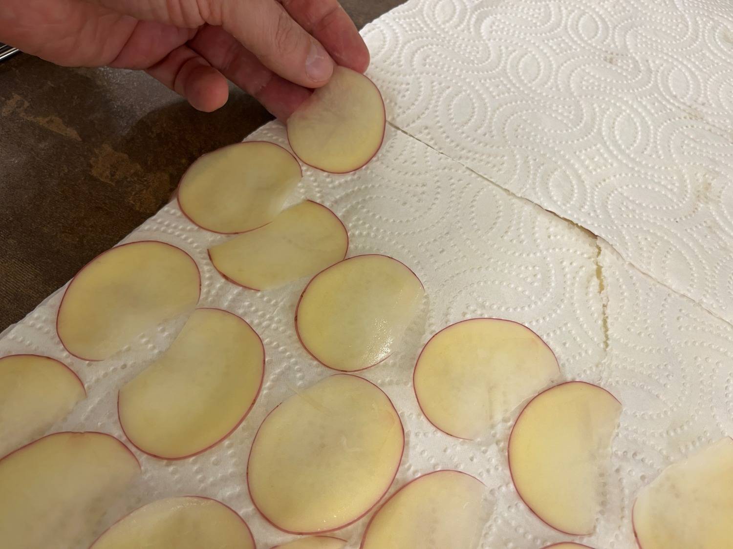 A tökéletes burgonya chips recept – 2. lépés