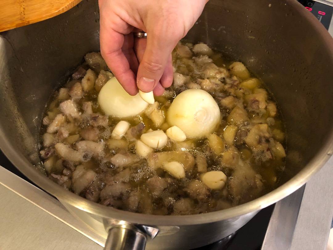 Hízott liba/kacsamáj zsírjában recept – 4. lépés