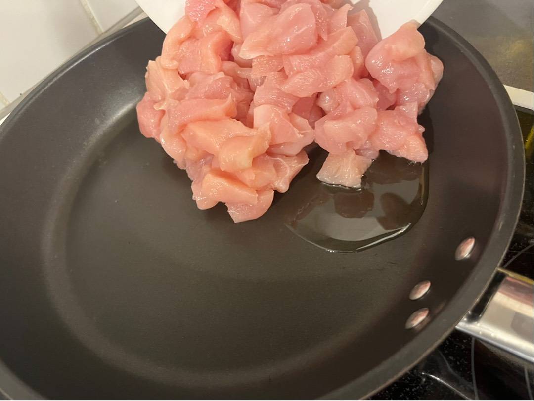 Ázsiai kesudiós csirke recept – 2. lépés