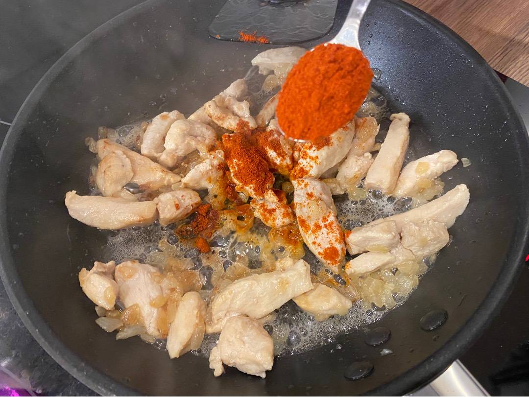 Egyszerű rizses husi csirkemellből recept – 6. lépés