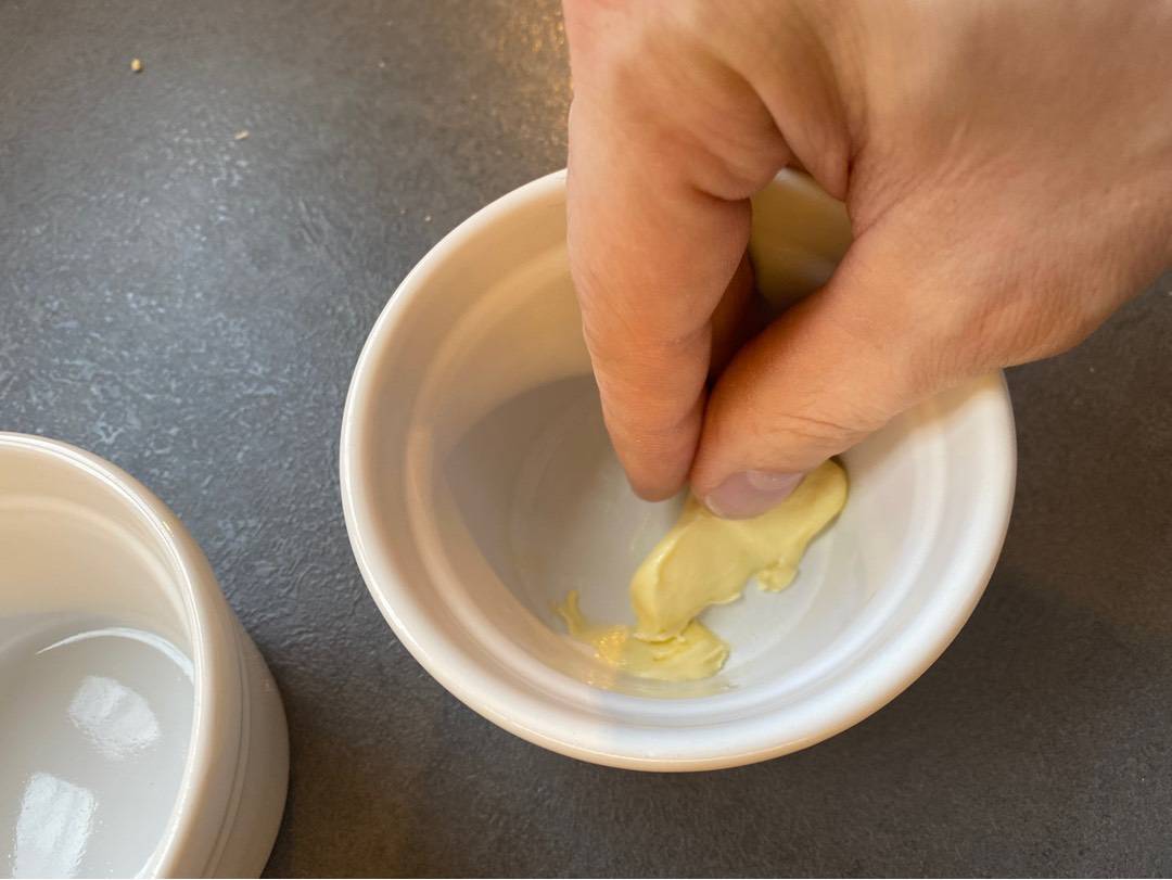 Tökéletes fehércsokoládé szufflé recept – 1. lépés