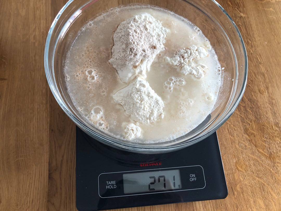 Kovászos formakenyér recept – 4. lépés