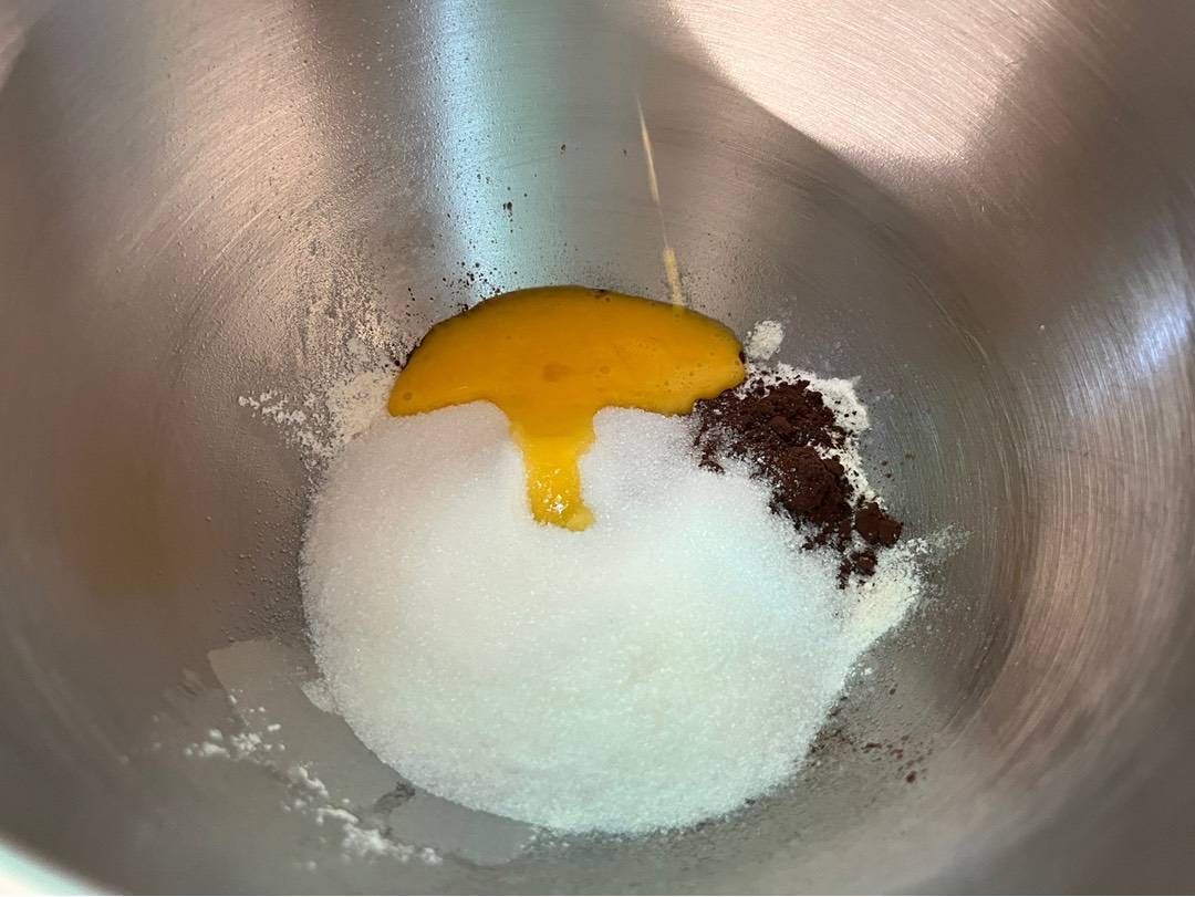 Luci Nutellás muffinja recept – 1. lépés
