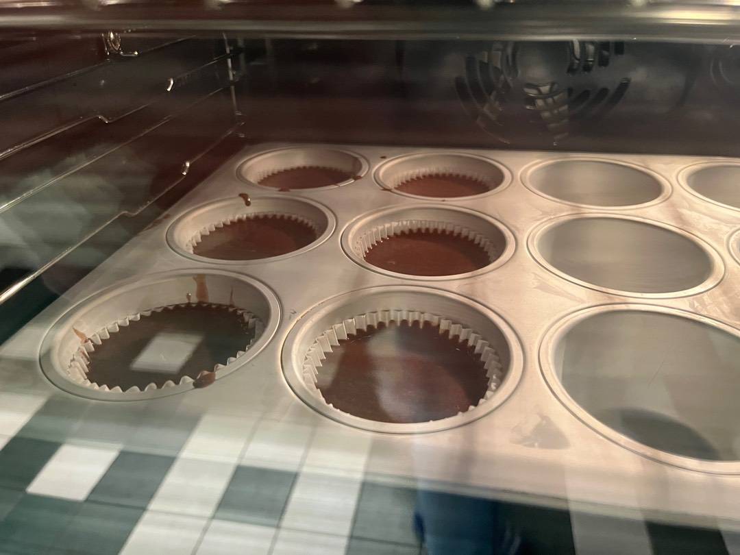 Luci Nutellás muffinja recept – 5. lépés