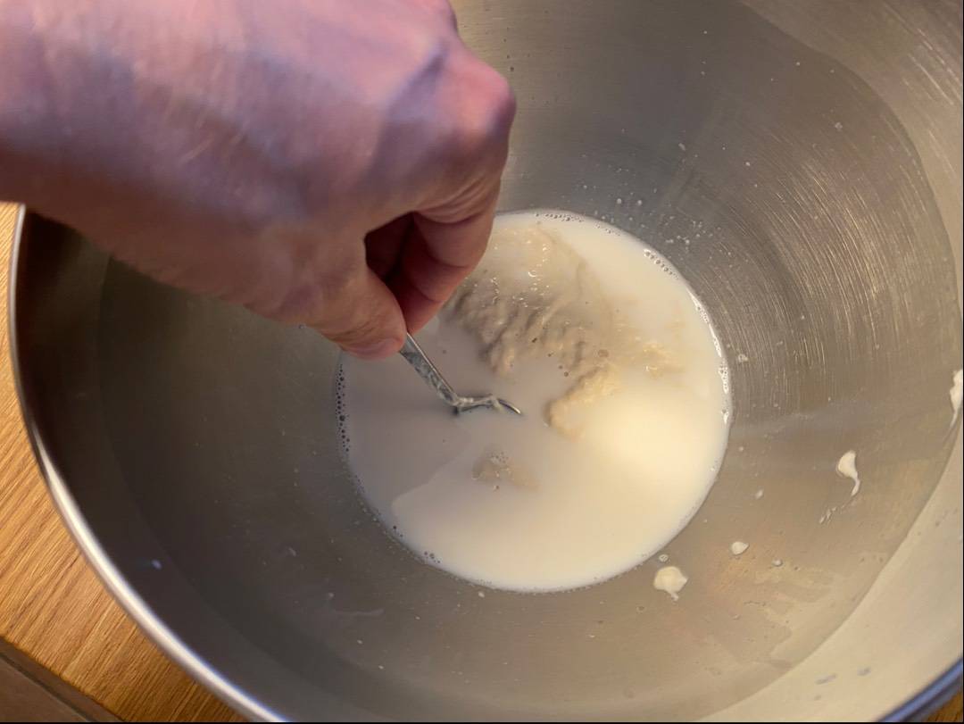 Kovászos kalács recept – 4. lépés