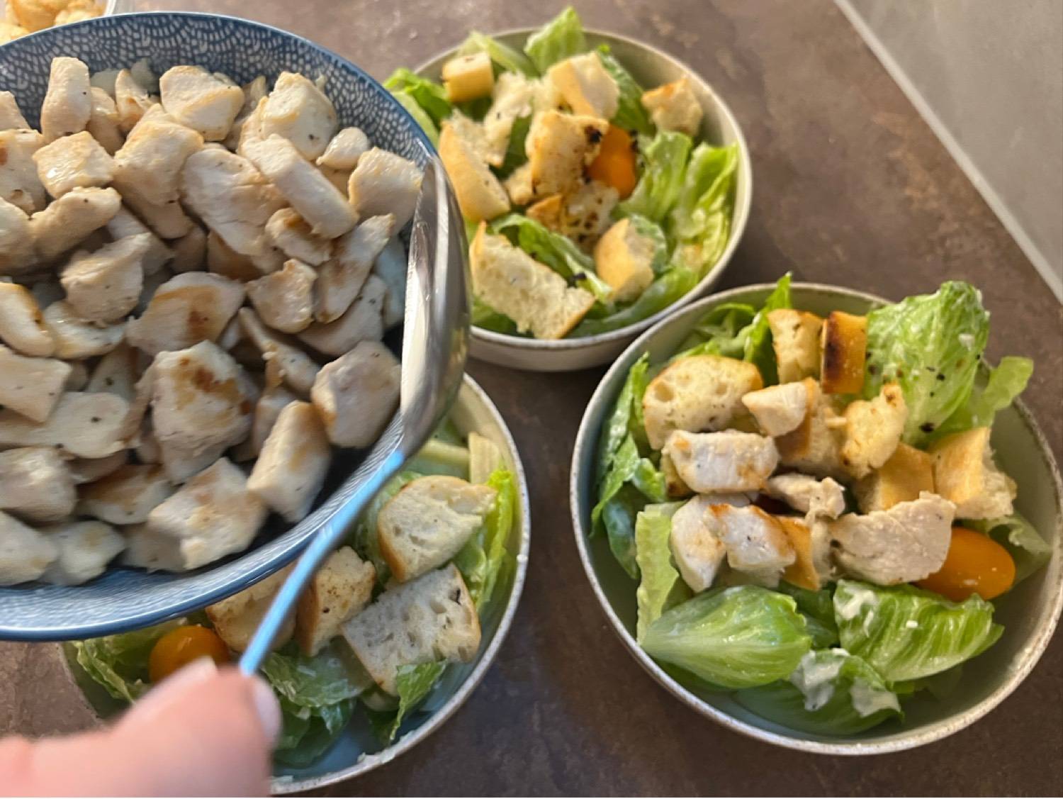 Caesar saláta újragondolva recept – 6. lépés