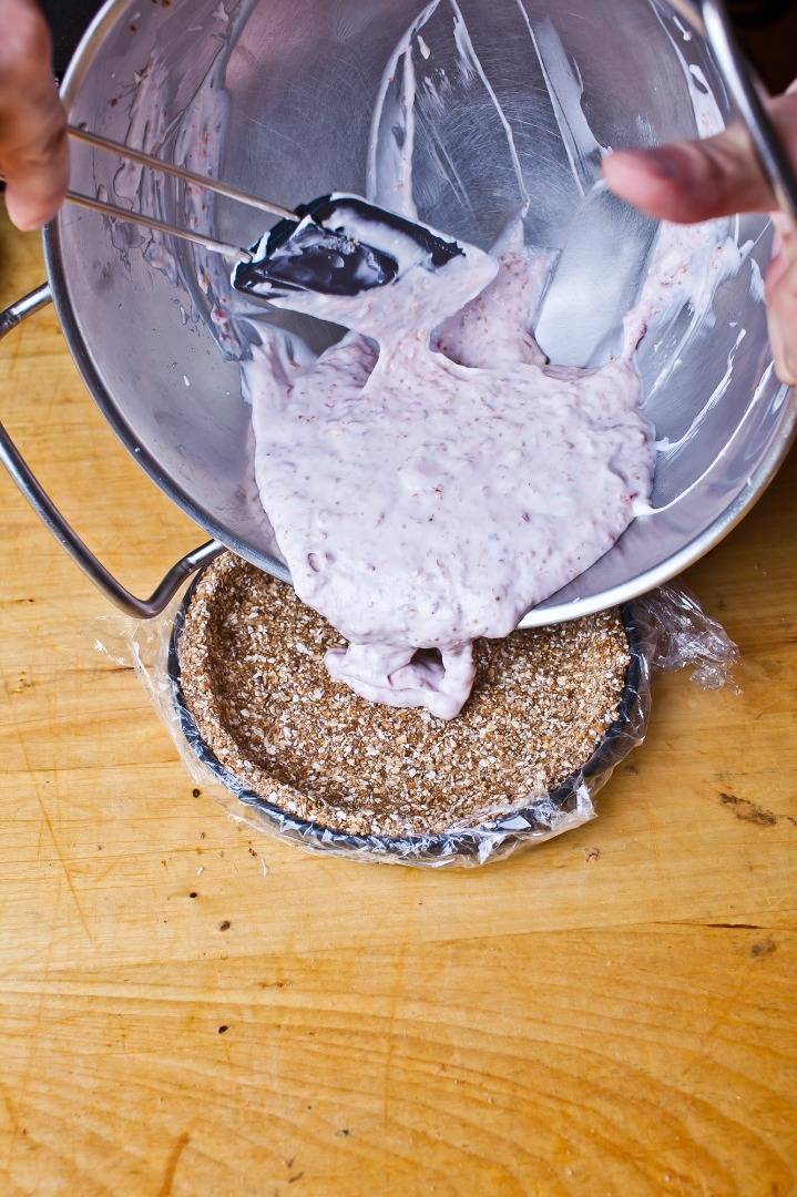 Joghurtos-fügés nyers pite recept – 7. lépés