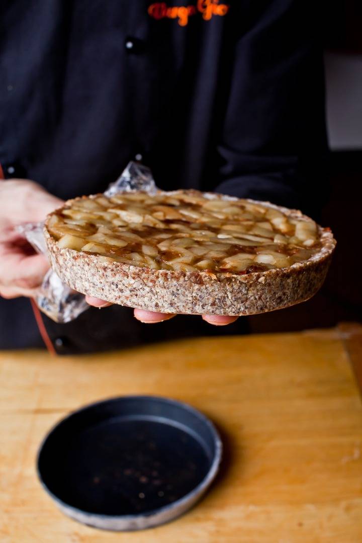 Almás pite sütés nélkül recept – 10. lépés